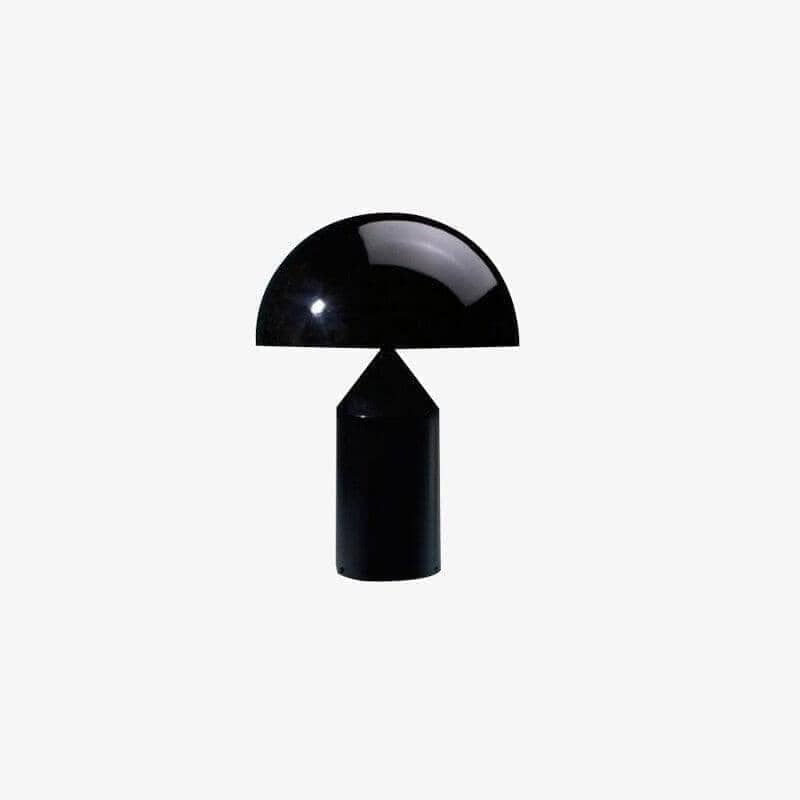 "Aggro" Creative Mushroom Table Lamp Black / White / Gold Table lamp Artedimo Dia 25cm x H 35cm Bright black British plug