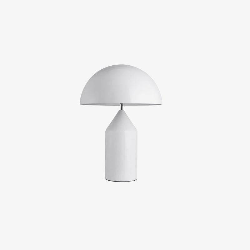"Aggro" Creative Mushroom Table Lamp Black / White / Gold Table lamp Artedimo Dia 25cm x H 35cm White British plug