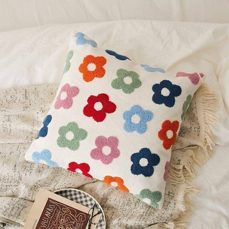 "Crazy Daisy" Floral Cushion Cover cushion cover Artedimo 