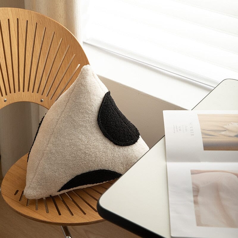 "Sofa Friend" Checkerboard Geometric Pillow Pillow Artedimo 38cm triangle 