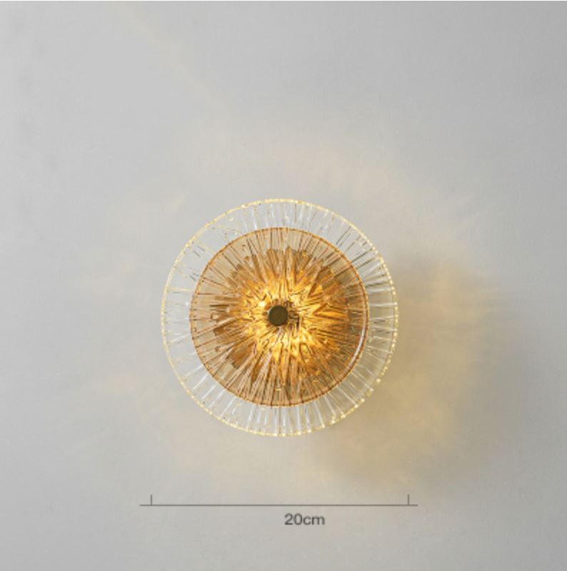 Modern Round Crystal LED Sconces Wall Lamp Wall Lamp Artedimo 