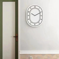 Thumbnail for Creative Minimalist White Wall Clock Fashionable Korean Acrylic Art Wall Decoration Home Desk Living Room Clock Decoration Artedimo 
