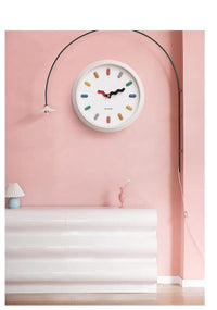 Thumbnail for 35cm Circular Modern Wall Clock Mandelda Creative Ins Nordic Eco-Friendly Wall Clocks For Living Room Home Decoration Wall Decor Artedimo 