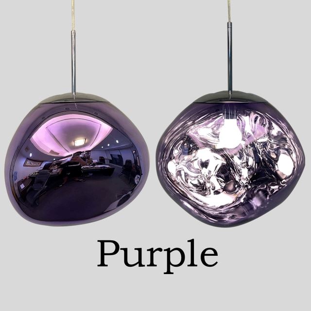 "Magma" Creative PVC Pendant Light Pendant light Artedimo Dia 15cm/5.9" Purple 