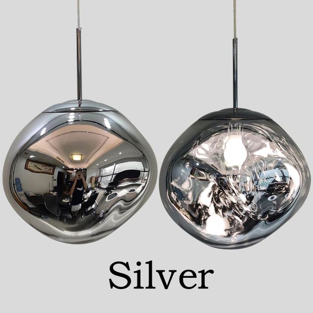 "Magma" Creative PVC Pendant Light Pendant light Artedimo Dia 15cm/5.9" Silver 