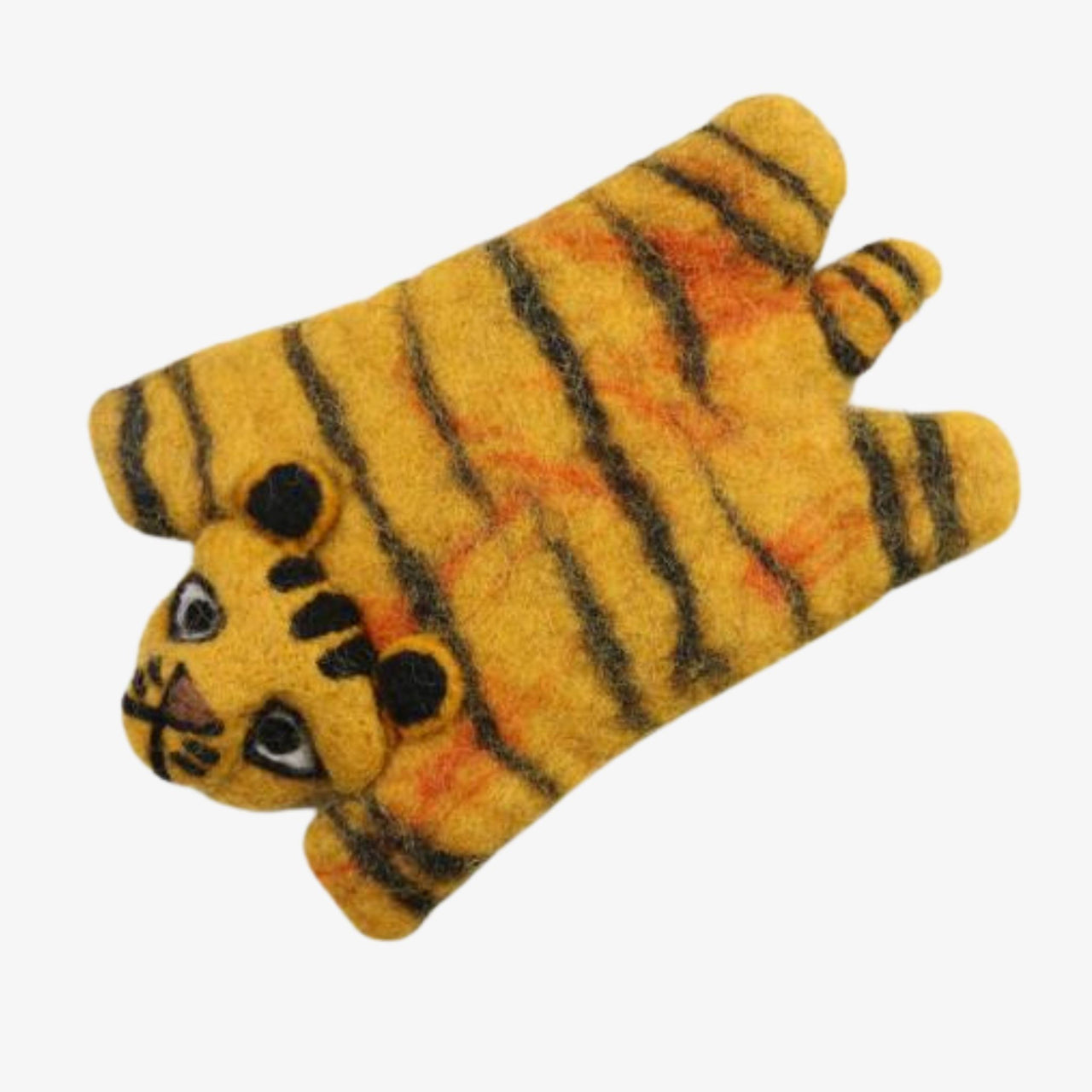 "The Zoo" Cute Cartoon Animal Wool Felt Coaster Wool Design Coaster Artedimo tiger 18cm 
