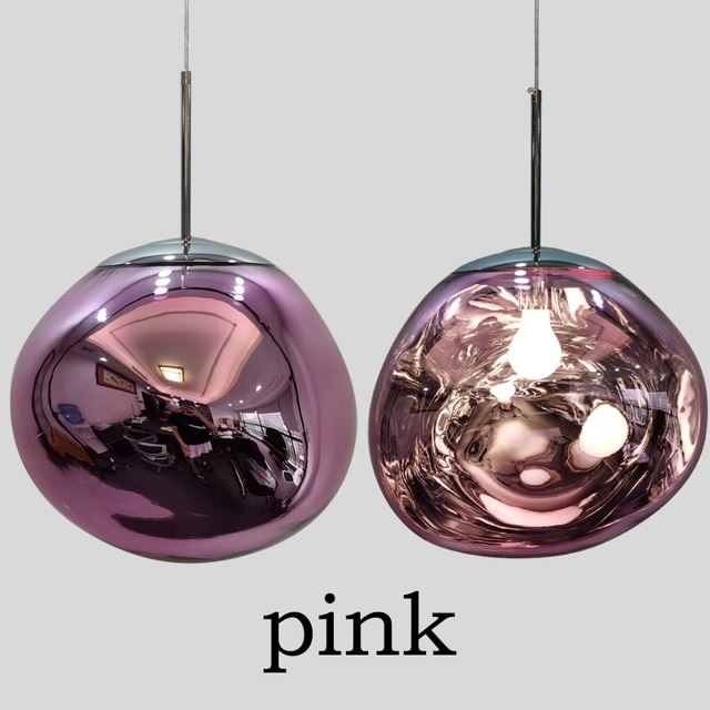 "Magma" Creative PVC Pendant Light Pendant light Artedimo Dia 15cm/5.9" Pink 