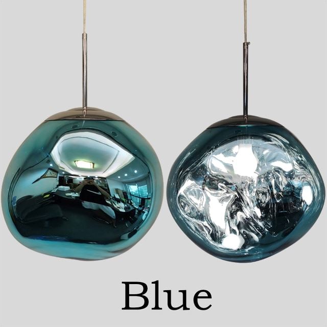 "Magma" Creative PVC Pendant Light Pendant light Artedimo Dia 15cm/5.9" Blue 