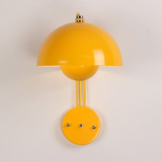 "Modern Mushroom" Wall Sconce Creative Night Light Hardwired/ Plug-in Wall lamp Artedimo Yellow Plug-in 