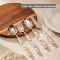 Thumbnail for sterling silver cutlery set