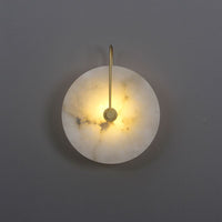 Thumbnail for marble and gold wall sconce