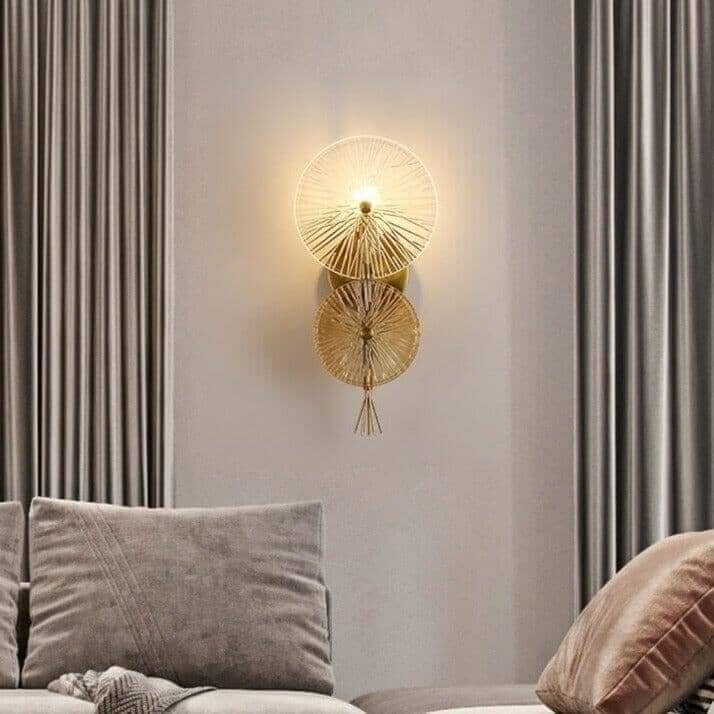 "FKL" Modern Stylish Simple Decorative Glass Wall Lamp Glass Wall Lamp Artedimo 