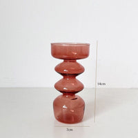 Thumbnail for nordic glass candle holders