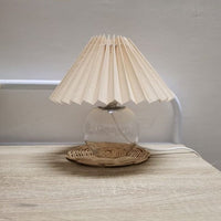 Thumbnail for pleated fabric lamp shades knife