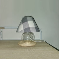 Thumbnail for vintage glass ball table lamp