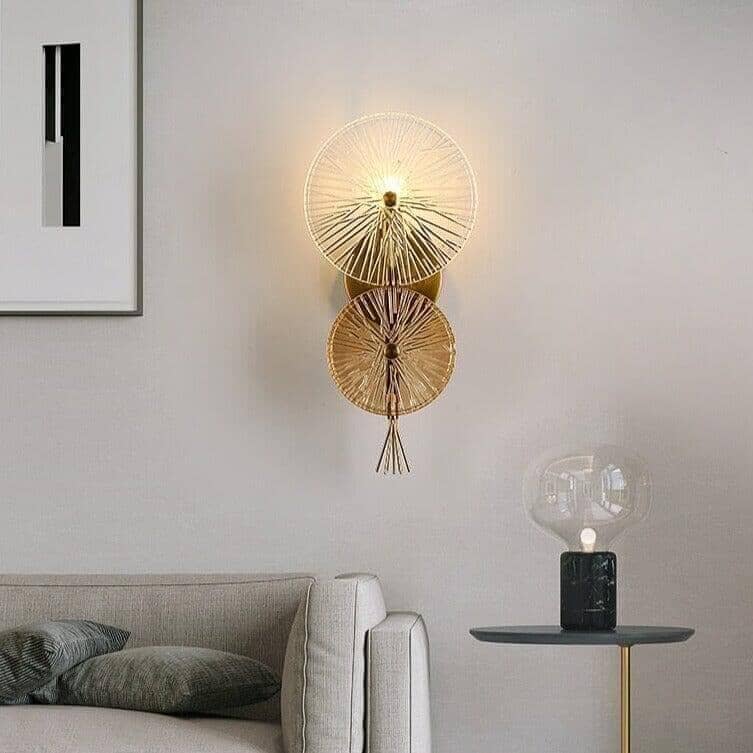 "FKL" Modern Stylish Simple Decorative Glass Wall Lamp Glass Wall Lamp Artedimo 