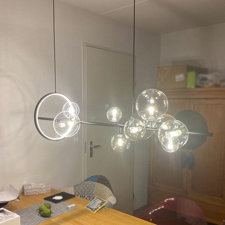 Ceiling lamp glass chandelier