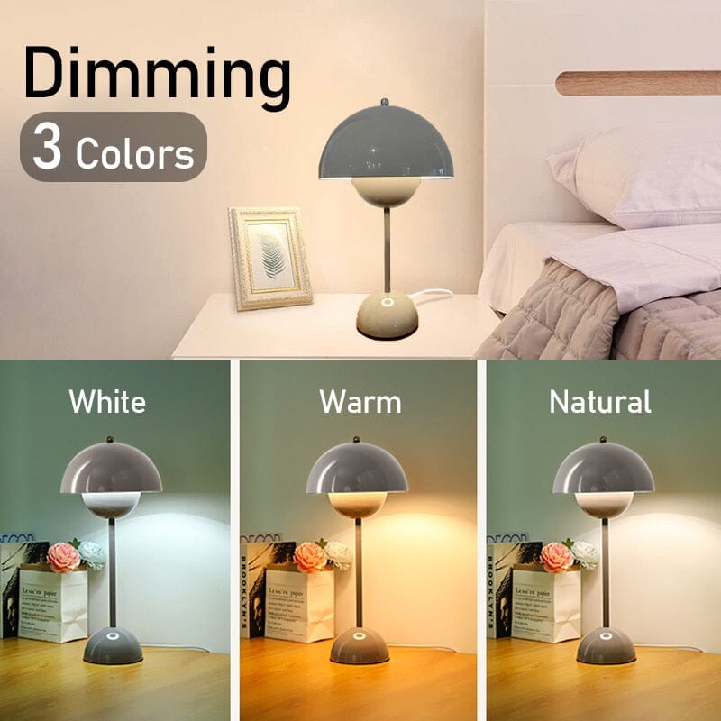 "Magic Mushroom" Wireless Rechargeable & Dimmable LED Table Lamp Table Lamp Artedimo 