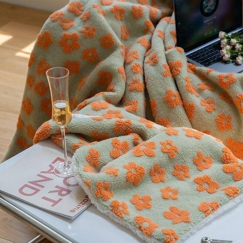 "Fluff" Plush Blanket Thickened Warm and Soft Artedimo G 100x150cm 