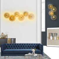 Thumbnail for stylish round wall sconces modern