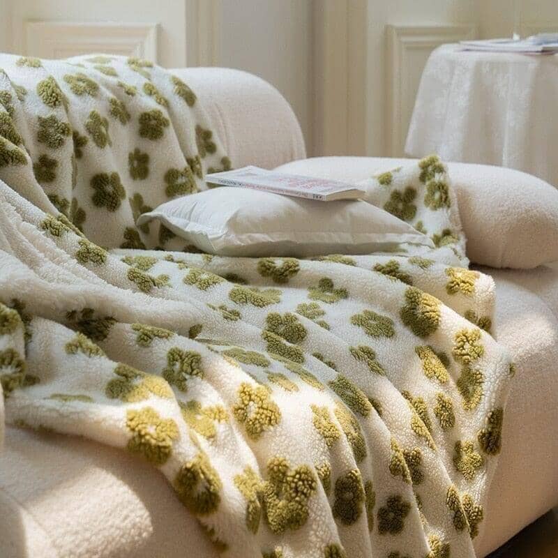 "Fluff" Plush Blanket Thickened Warm and Soft Artedimo H 100x150cm 