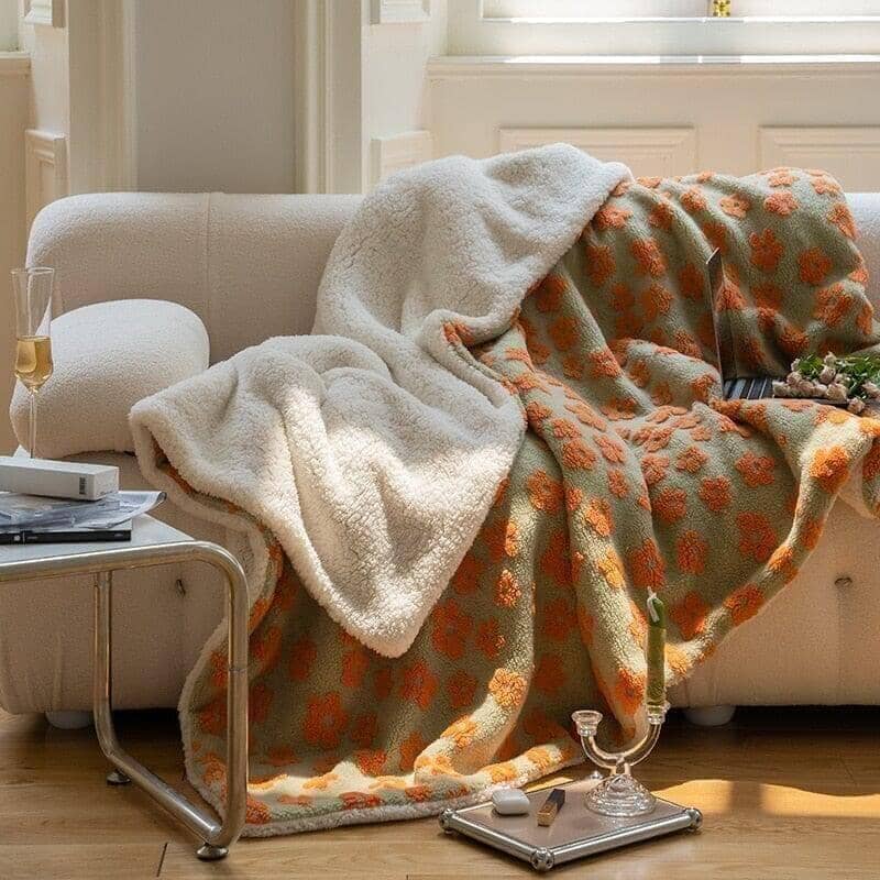 "Fluff" Plush Blanket Thickened Warm and Soft Artedimo 