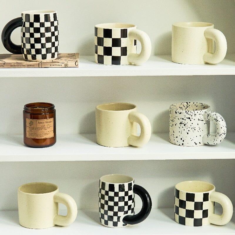 "Splash" Fatty Ceramic Coffee Tea Mug 0 Artedimo 
