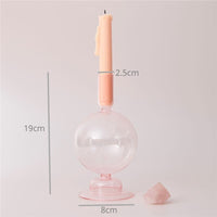 Thumbnail for Nordic Home Decorative Pink Glass Candle Holder Taper candle holder Artedimo Pink Ball 