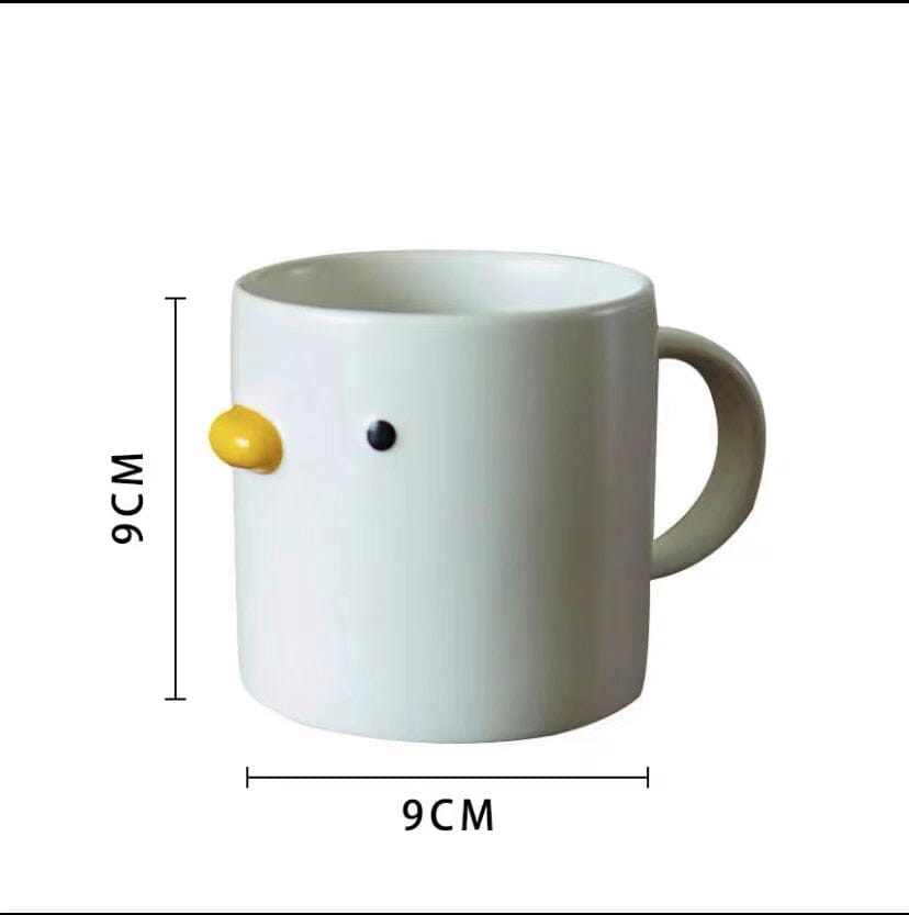 "Huggy Ducky" 400ml Ceramic Coffee Mug Coffee tea mug Artedimo 