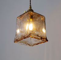 Thumbnail for Modern Amber Glass Pendant Light - Unique Pendant Lighting Pendant Lights Artedimo 