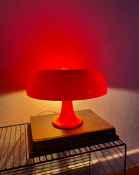 Thumbnail for orange mushroom lamp