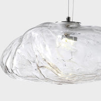 Thumbnail for hanging lamp with clear glass lampshade