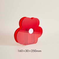 Thumbnail for Acrylic Designer Nature Flower Vase Vase Artedimo Red flower 
