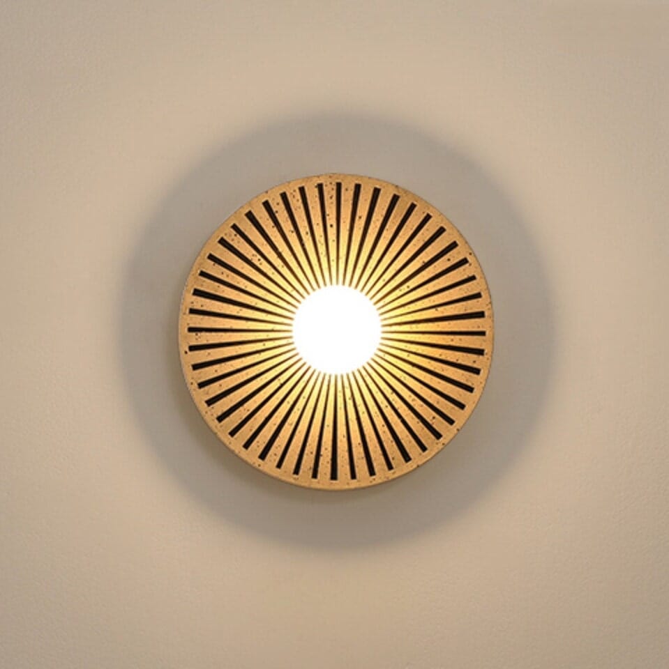 Minimalist Sconce Half circle Wall Lamp 2 Colors - Wall Sconce Light - Bedside Lamp Sconces Artedimo 