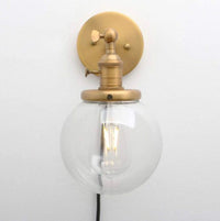 Thumbnail for Antique Gold Wall Mount Fixture 