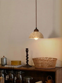 Thumbnail for Travertine Lamp - Stone Lighting - Kitchen Island Light - Pendant Lighting - Minimalist Pendant Lamp Pendant Lights Artedimo 