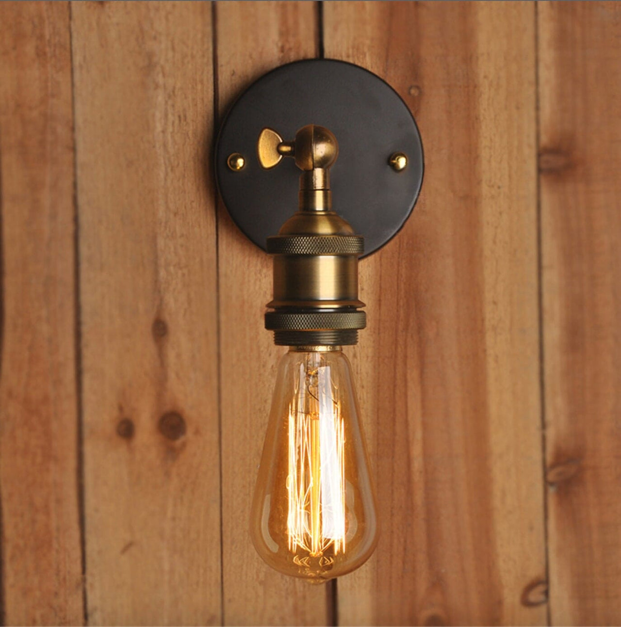 American Retro Vintage Wall Lamp "RETRO-FIT" Rustic Light Fixture Sconces Artedimo 