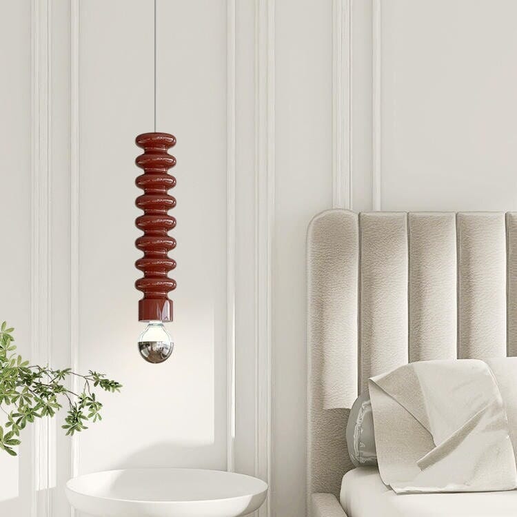 Pendant Light in Chrome - Bauhaus inspired Lighting- Midcentury Ceiling Lamp Pendant Lights Artedimo 