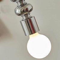Thumbnail for Pendant Light in Chrome - Bauhaus inspired Lighting- Midcentury Ceiling Lamp Pendant Lights Artedimo 