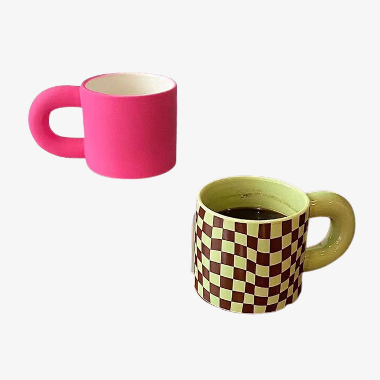 "Pat" Ceramic Mug with Handle 0 Artedimo 